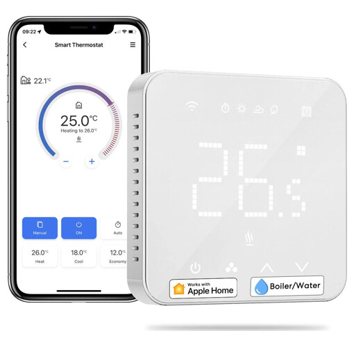 Meross Smart Wi-Fi Thermostat MTS200BHK-EU